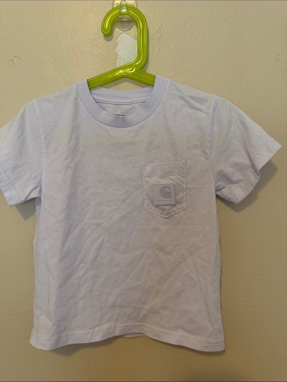 Carhartt Kids Lavender White Pocket Tee